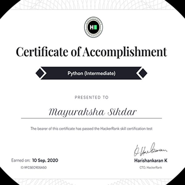 HackerRank Python (Intermediate)